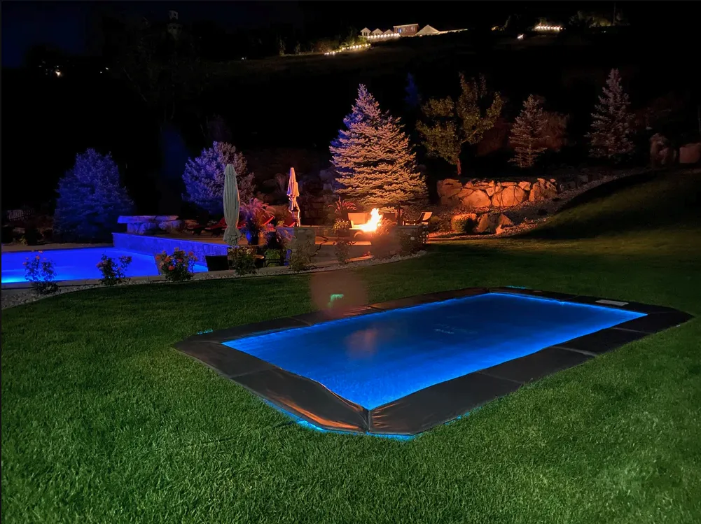 10x17' Rectangle Pro-Line Avyna In-Ground Trampoline