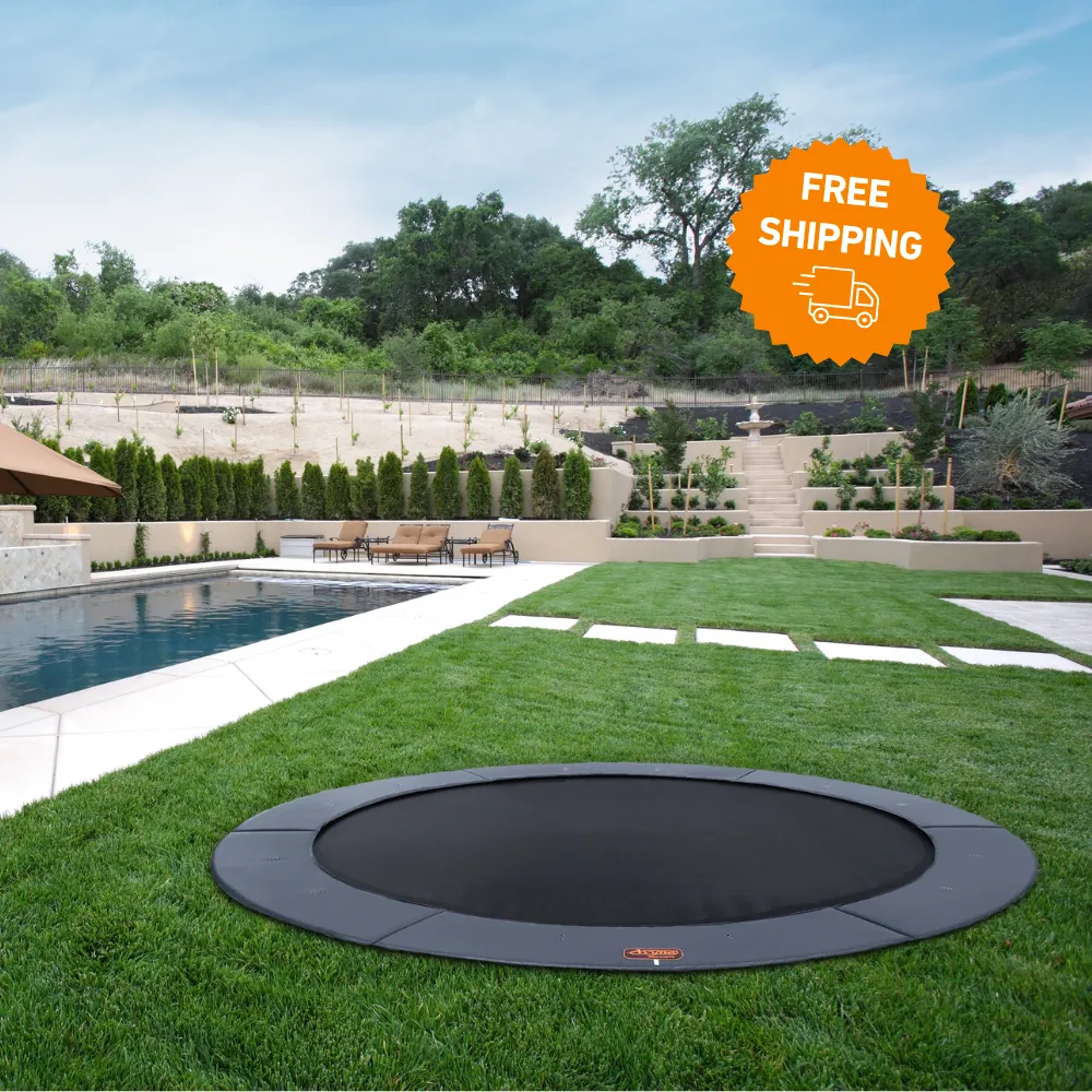 12' Pro-Line Avyna In Ground Flat Line Trampoline