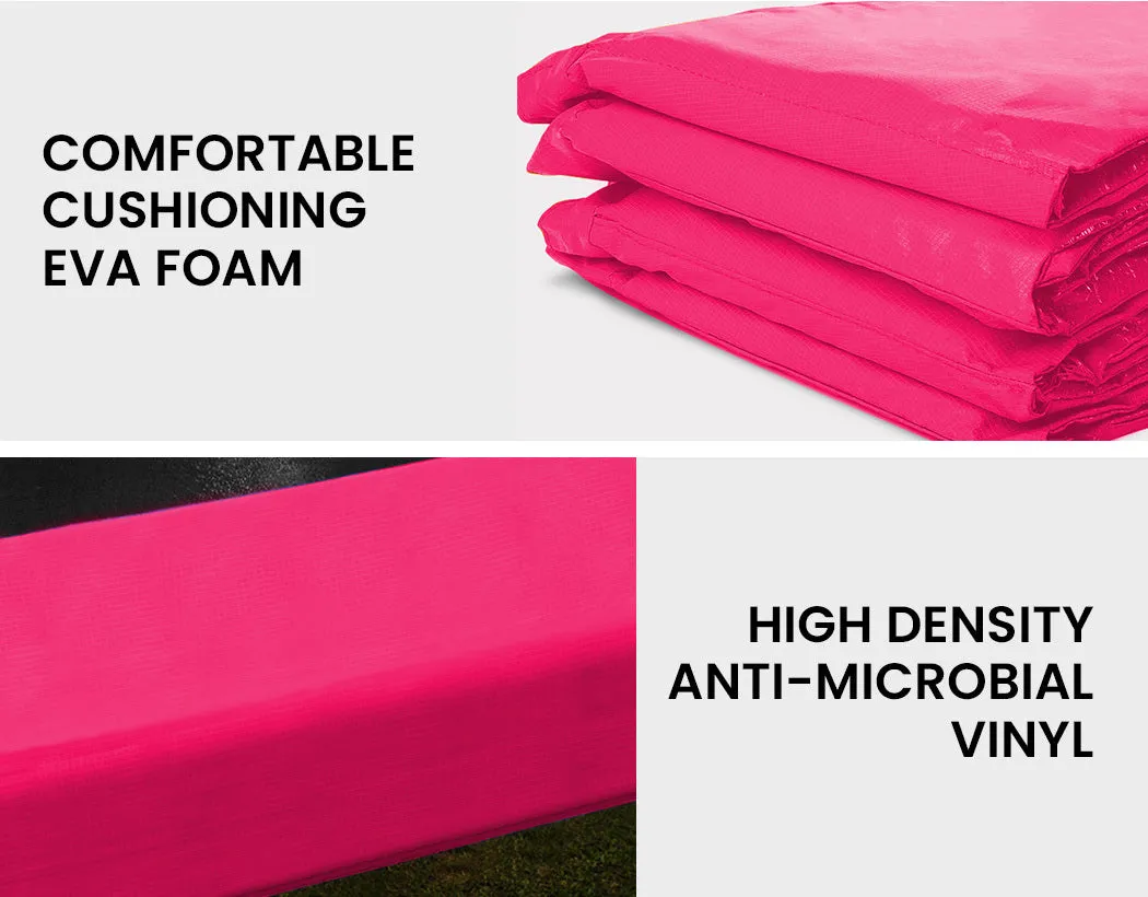 12ft Replacement Trampoline Safety Pad, Universal, Round - Pink