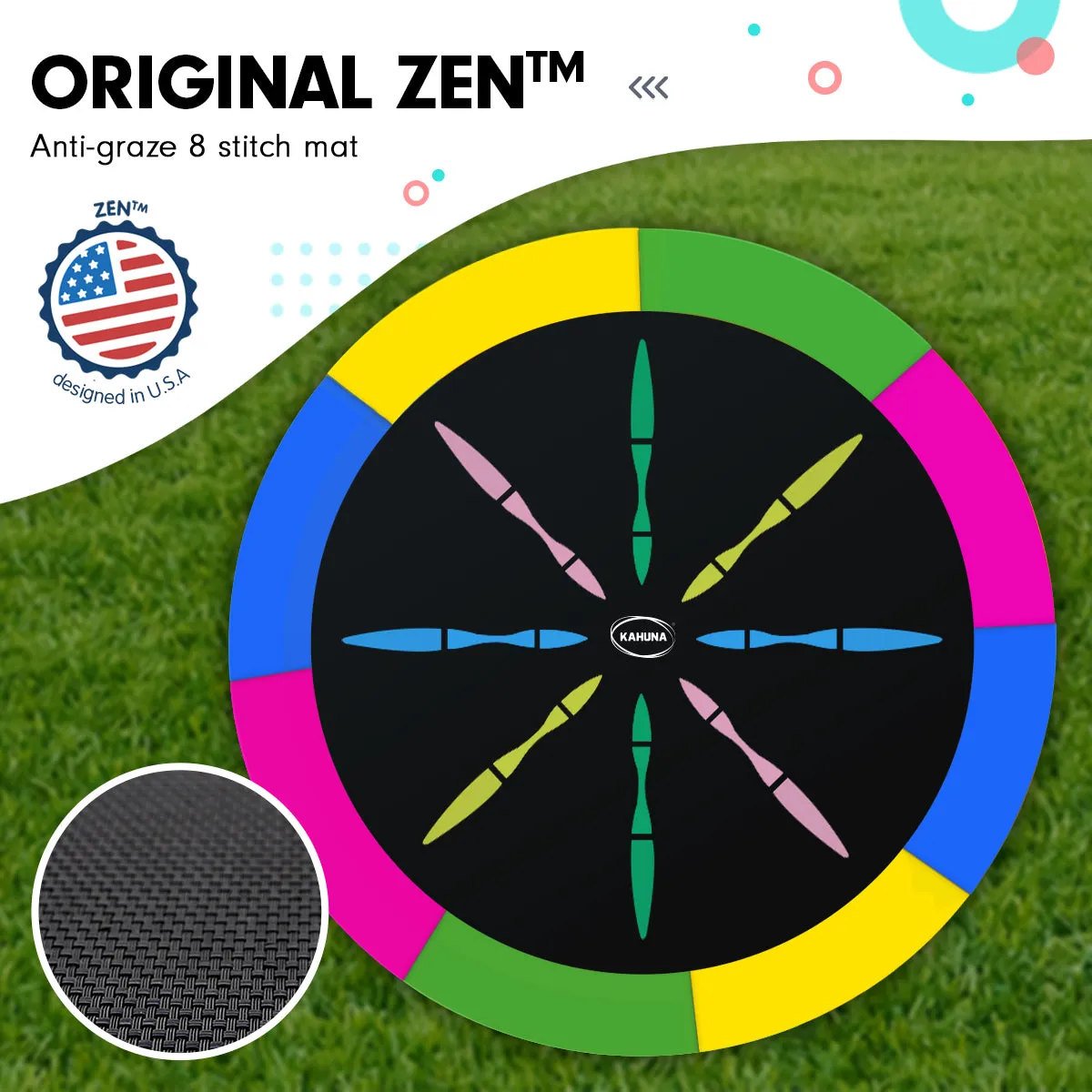 14ft Outdoor Trampoline Set: Safety Enclosure, Pad, Mat, Ladder, Basketball Hoop - Rainbow