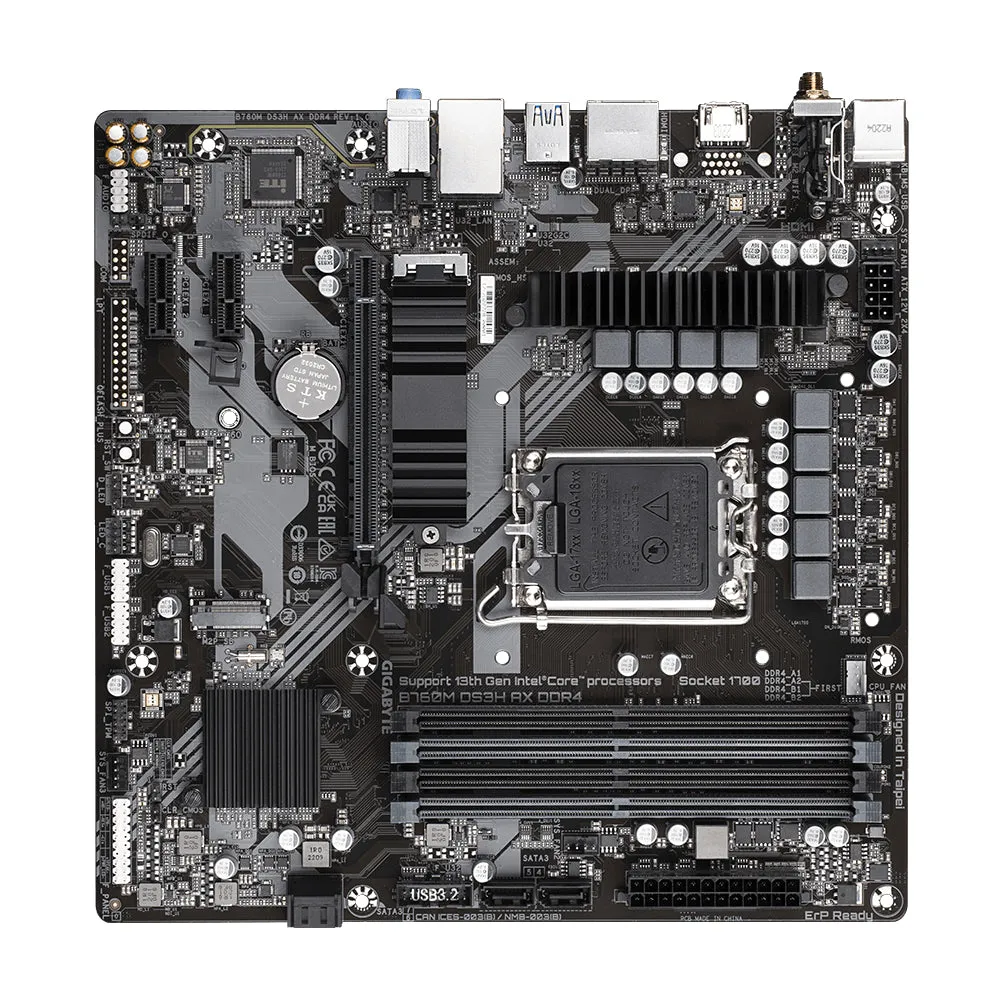 1700 Gigabyte B760m Ds3h Ax Ddr4