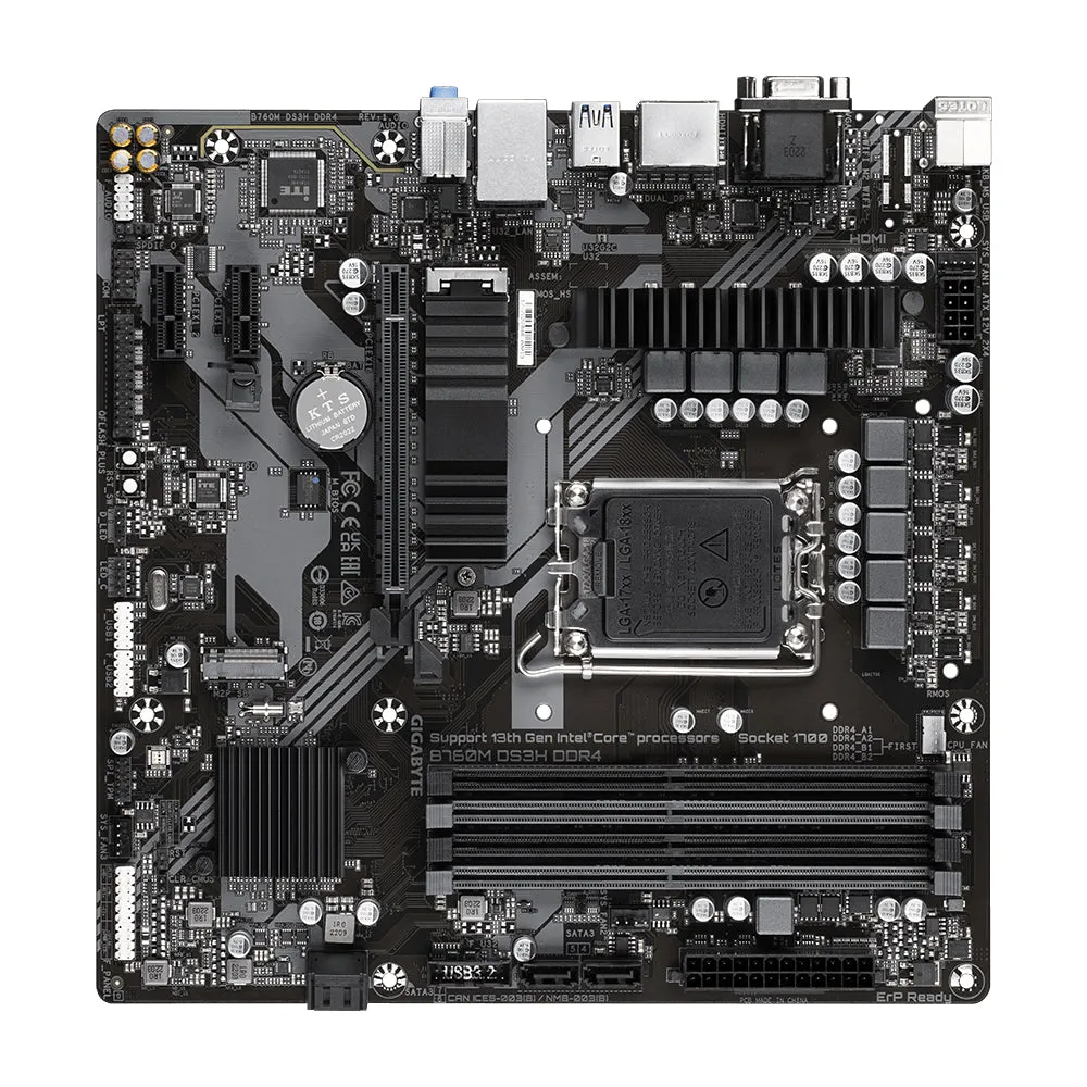 1700 Gigabyte B760m Ds3h Ddr4