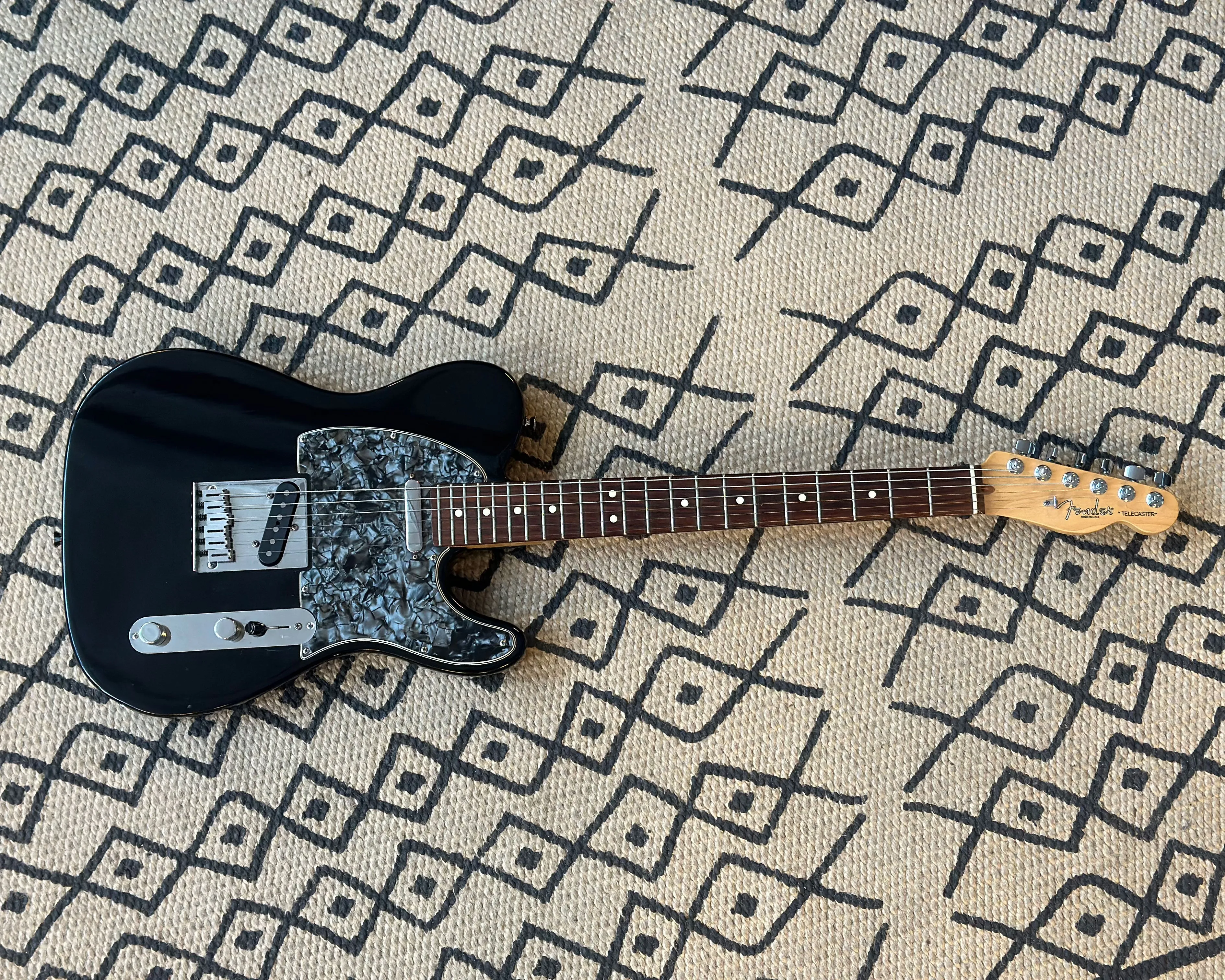 2003 Fender American Telecaster w/ Fender F1225 Padded Gig Bag
