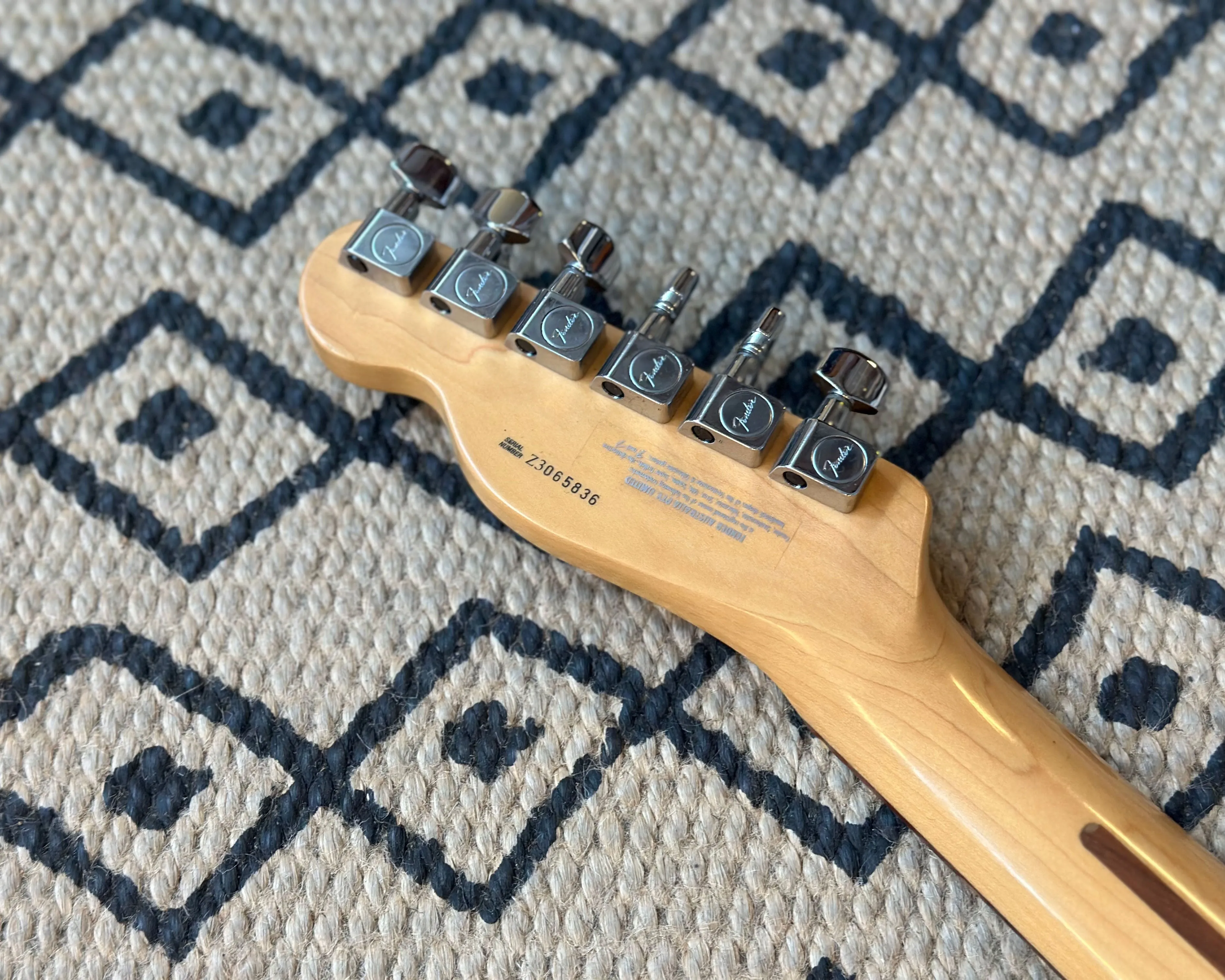 2003 Fender American Telecaster w/ Fender F1225 Padded Gig Bag