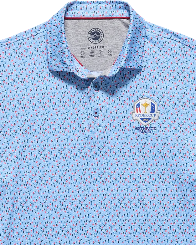 2025 RYDER CUP MVP SANTEE FERN PRINT POLO