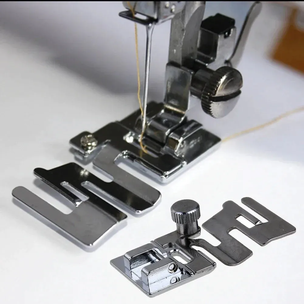 2pc Rolled Hem Feet Set for Low Shank Sewing Machines