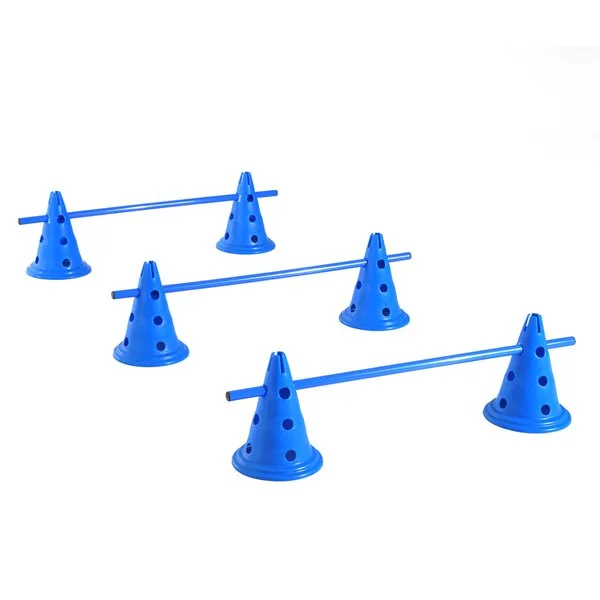 3 Set of Dog Agility Equipment Jumps Kit - Blue