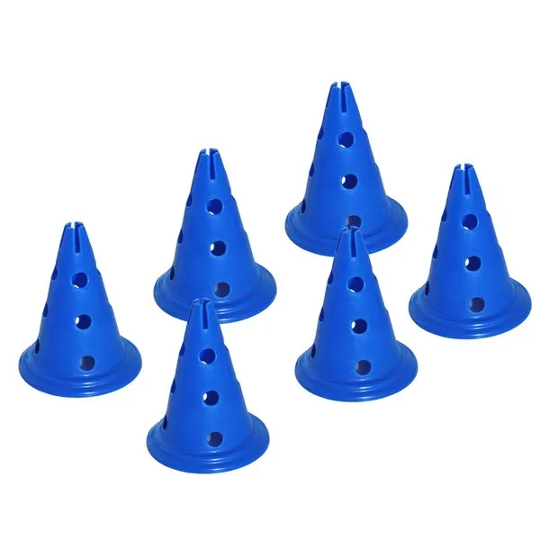 3 Set of Dog Agility Equipment Jumps Kit - Blue