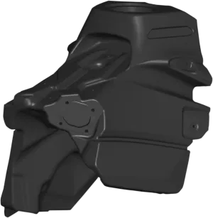 ACERBIS Gas Tank - Black - KTM - 3.1 Gallon 2780640001