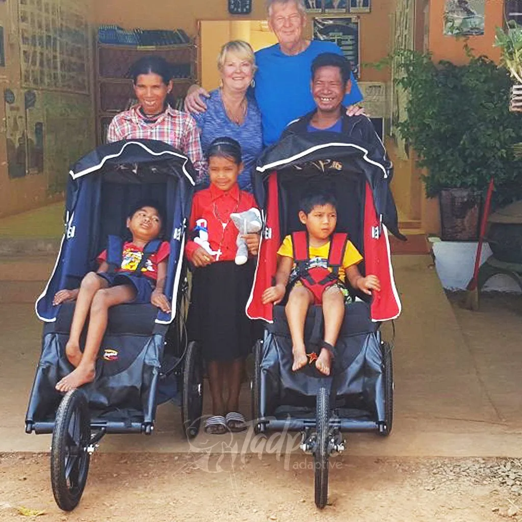 Adaptive Star Axiom Improv Indoor/Outdoor Mobility Push Chair