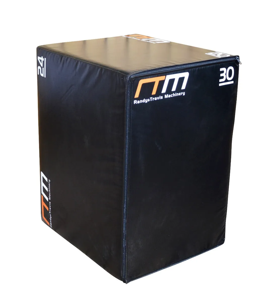 Adjustable Foam Plyo Jump Box, 3 Heights, Black