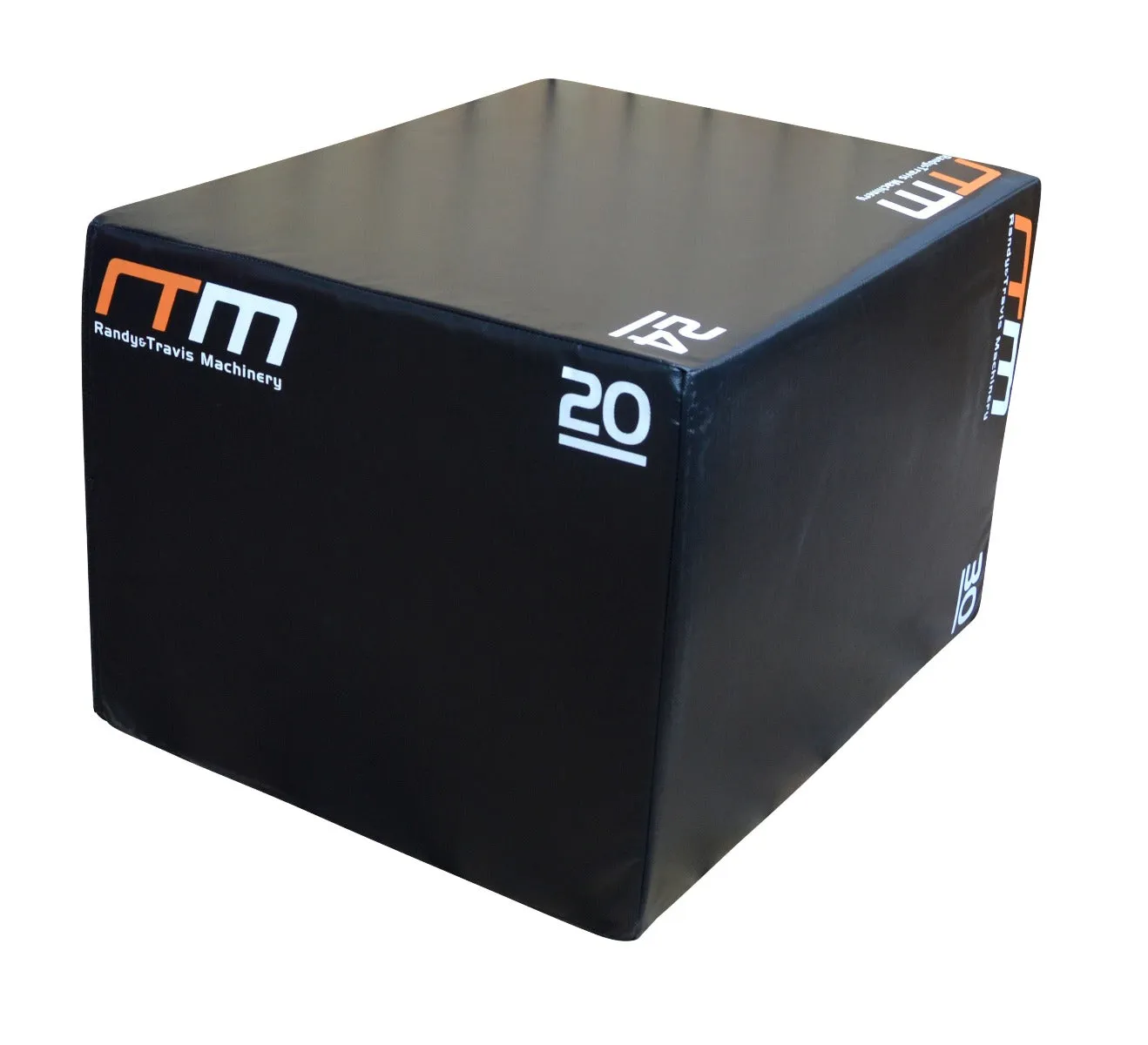 Adjustable Foam Plyo Jump Box, 3 Heights, Black