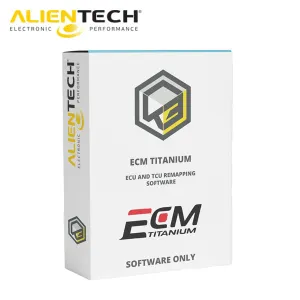 Alientech - ECM Titanium - ECU and TCU Remapping Software - Full Drivers Version - Includes 12 Month Subscription