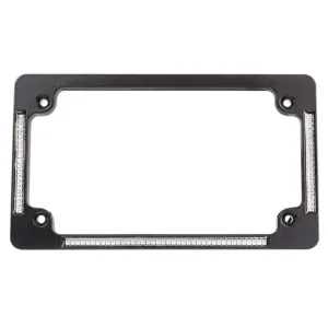 All-in-One License Plate Frame - Black