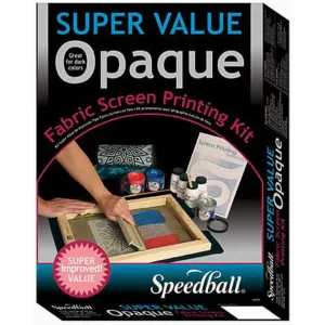 All In One Opaque Fabric Screen Printing Kit