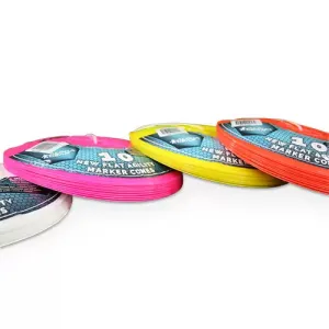 Alpha Gear 10 Pack of Flat Marker Cones