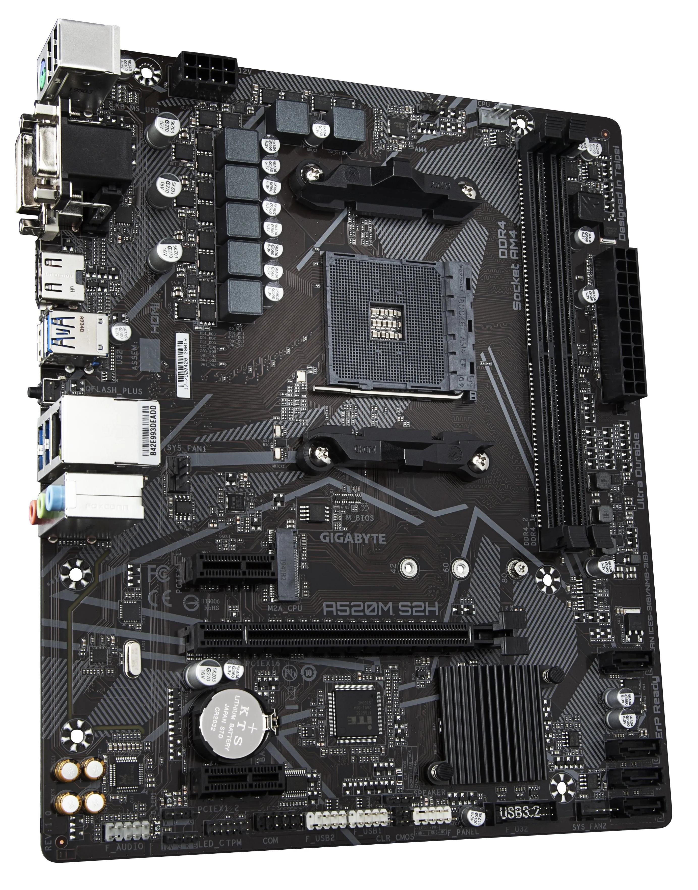 Am4 Gigabyte A520m S2h Matx