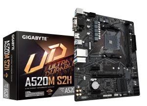 Am4 Gigabyte A520m S2h Matx