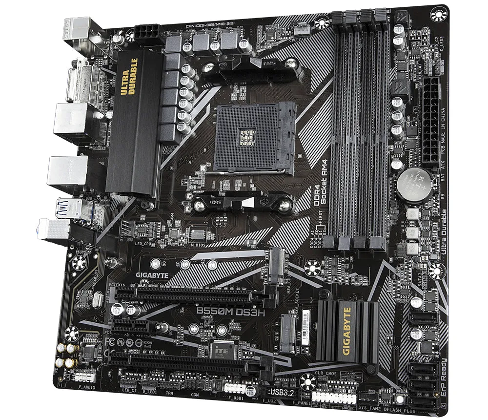 Am4 Gigabyte B550m Ds3h Matx