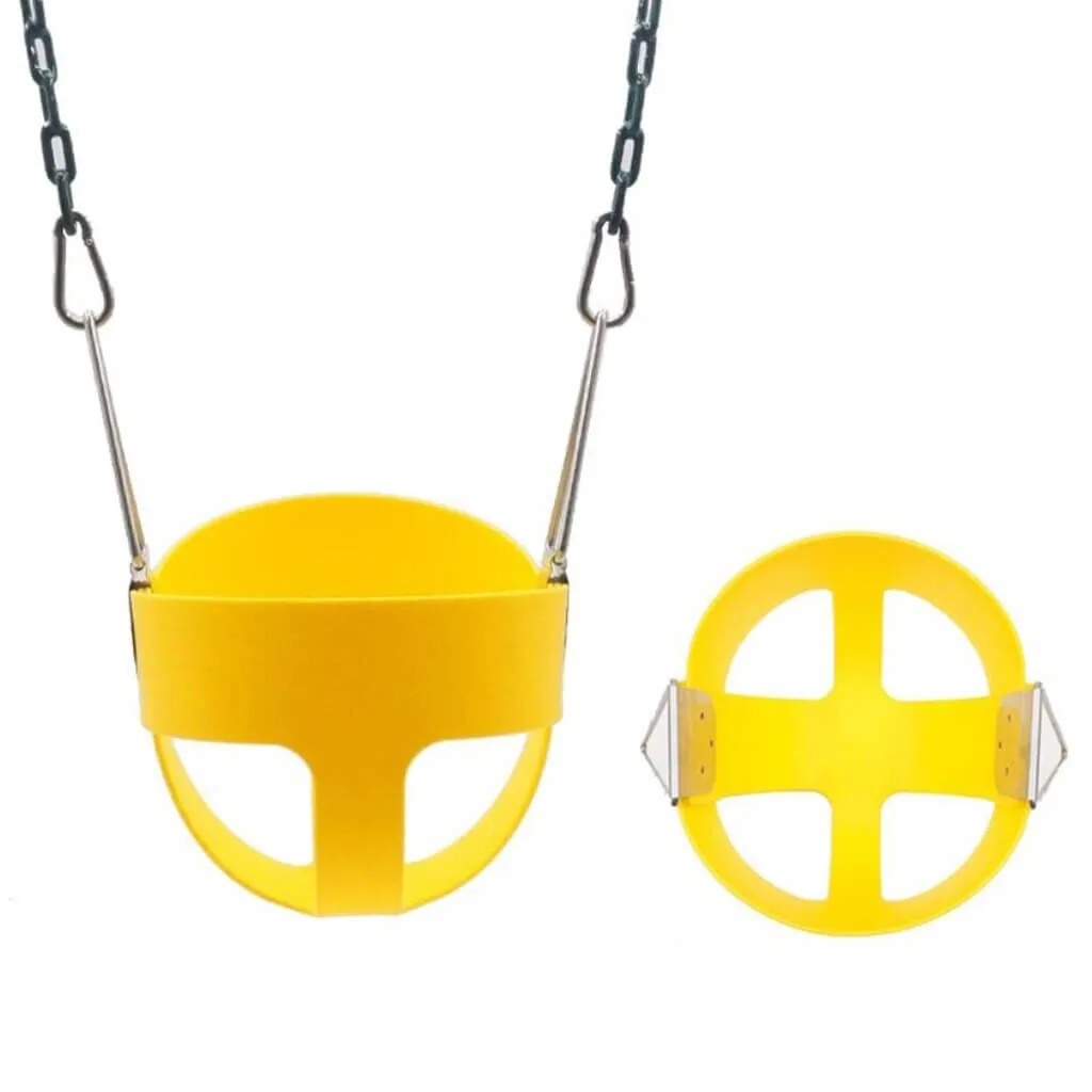 Bucket Toddler Swing Seat Yellow