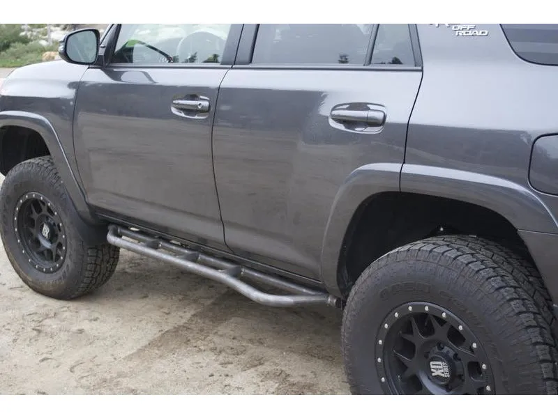 Cali Raised Step Edition Bolt-On Rock Sliders For 4Runner (2010-2023)