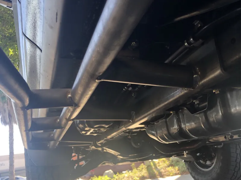 Cali Raised Step Edition Bolt-On Rock Sliders For 4Runner (2010-2023)