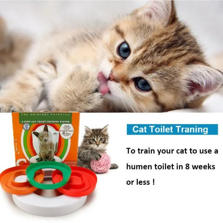 Cat Toilet Training System: Hassle-Free Way to Teach Your Cat to Use the Toilet!