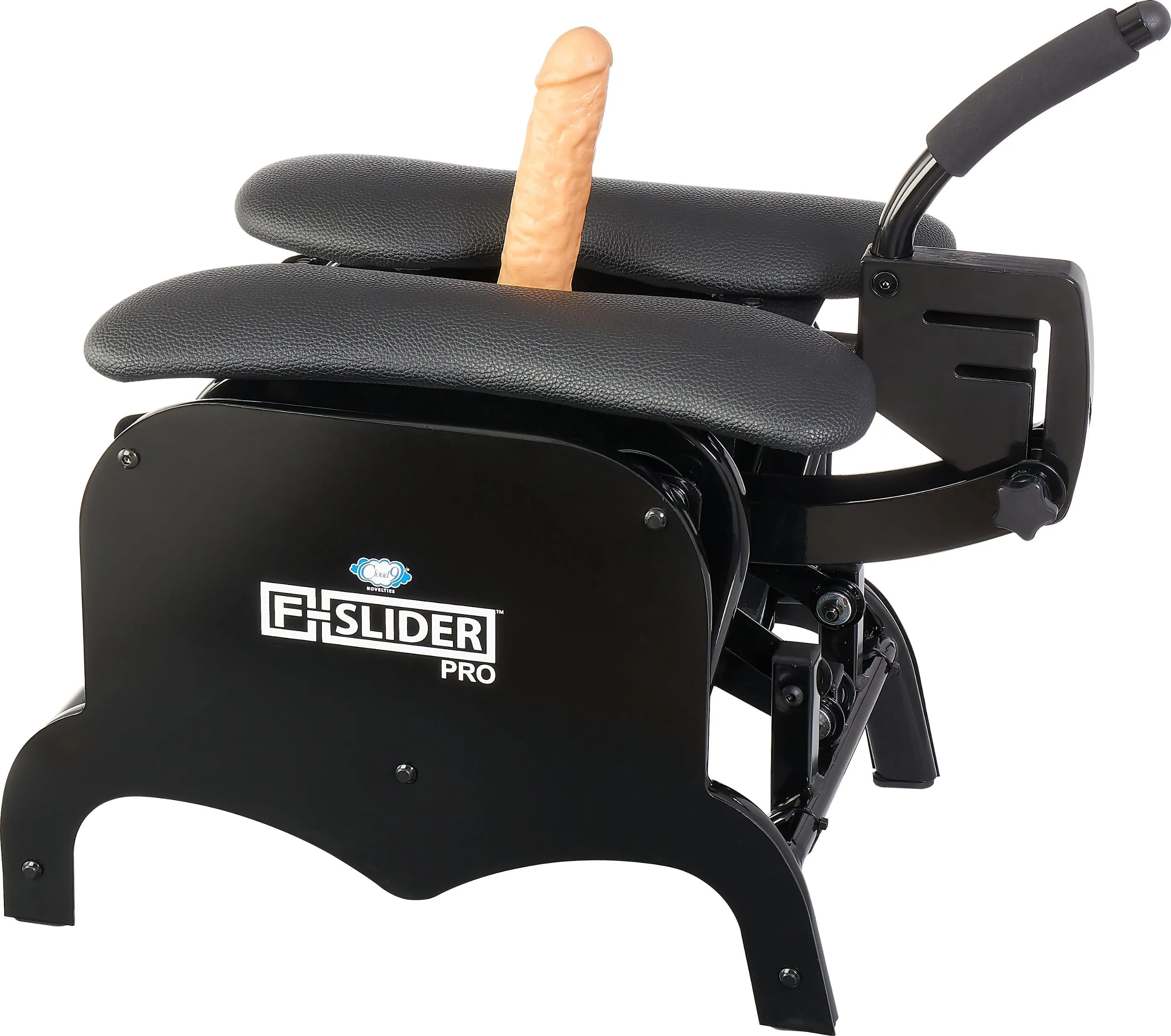 Cloud 9 F-slider Pro Heavy Duty Self Pleasuring Chair with Light Color Dildo