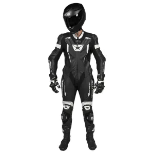 Cortech Sector Pro Air 1-Piece Leather Suit - Black/White