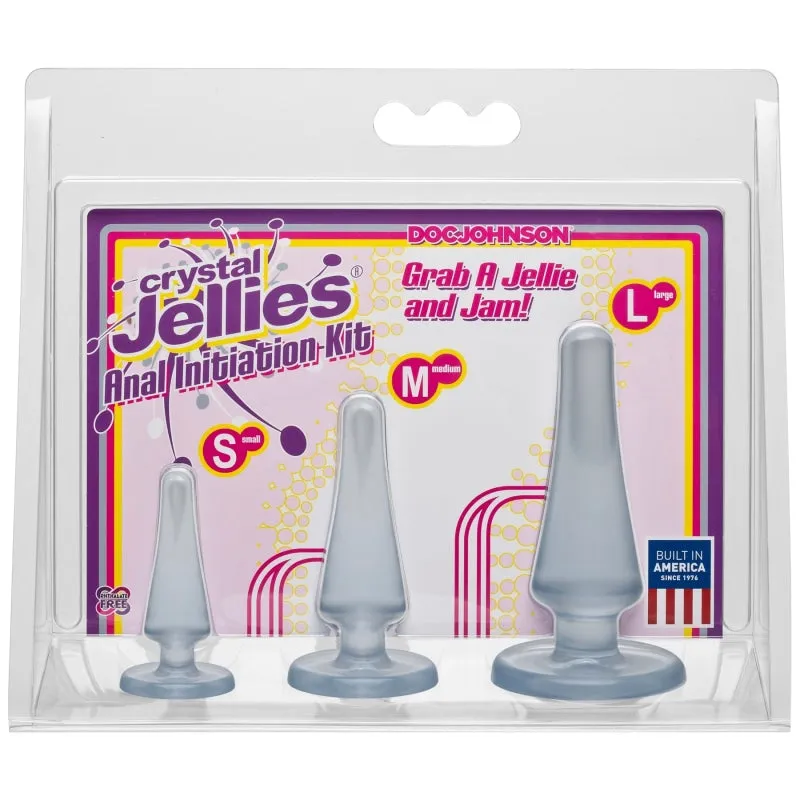 Crystal Jellies Anal Initiation Kit - Clear