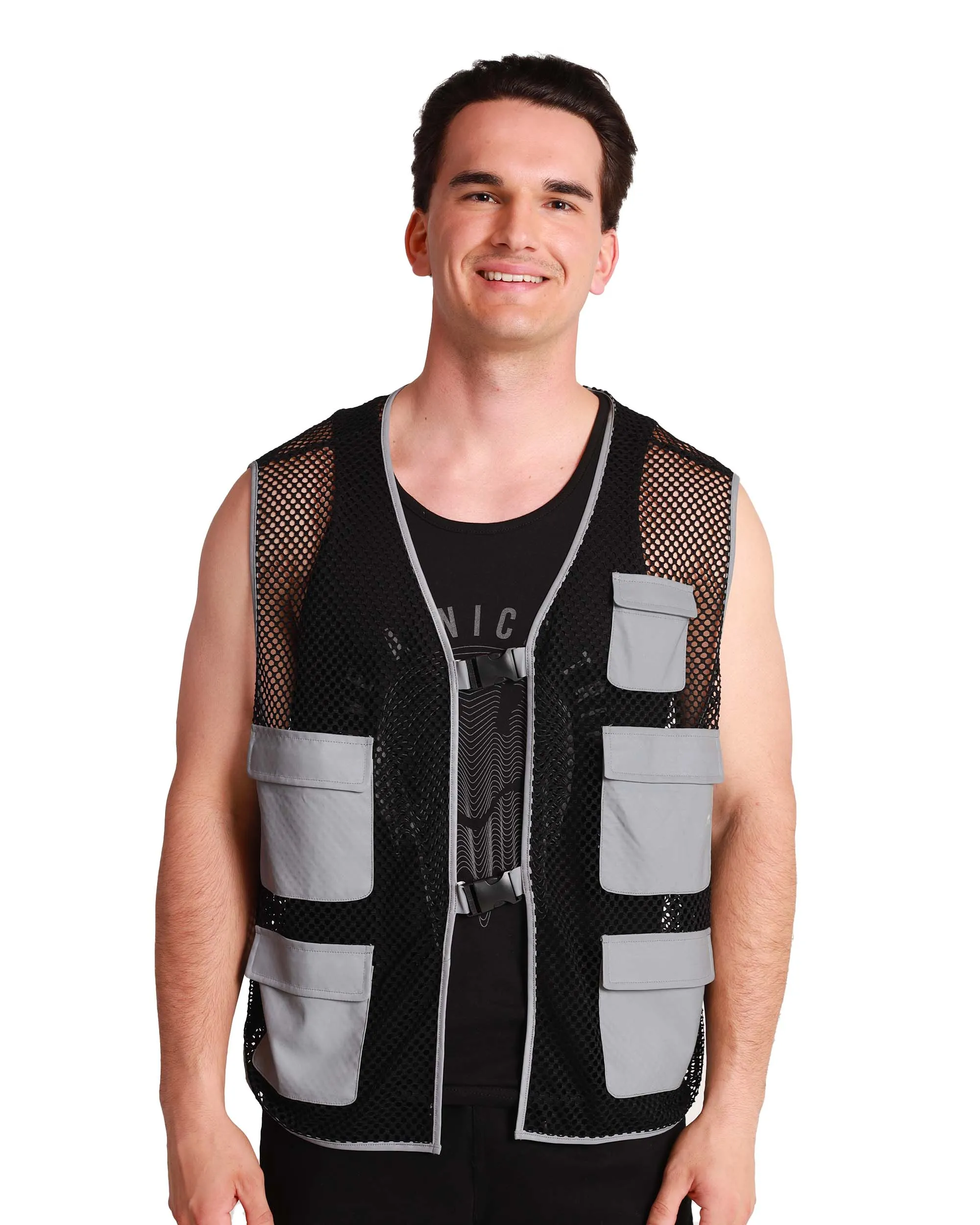 Delaying Tactic Reflective Fishnet Vest