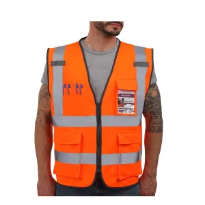 Dib Safety Reflective Vest - Orange