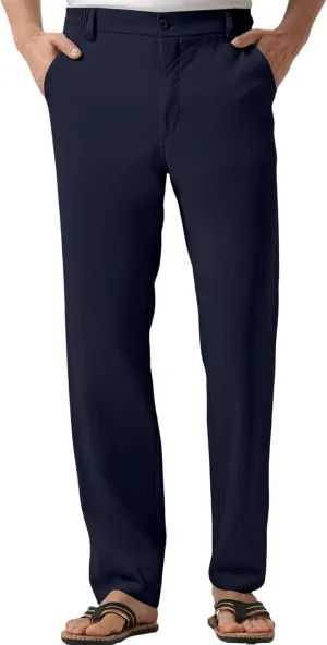 Dress Pants for Men Stretch Straight Leg Casual Lightweight Comfy Trendy Soild Work Business Sweatpants with Pockets