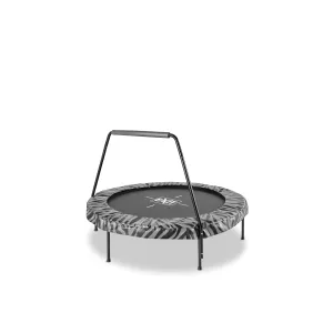 Exit Tiggy Junior Trampoline With Bar Ø140cm Black- Grey/Green