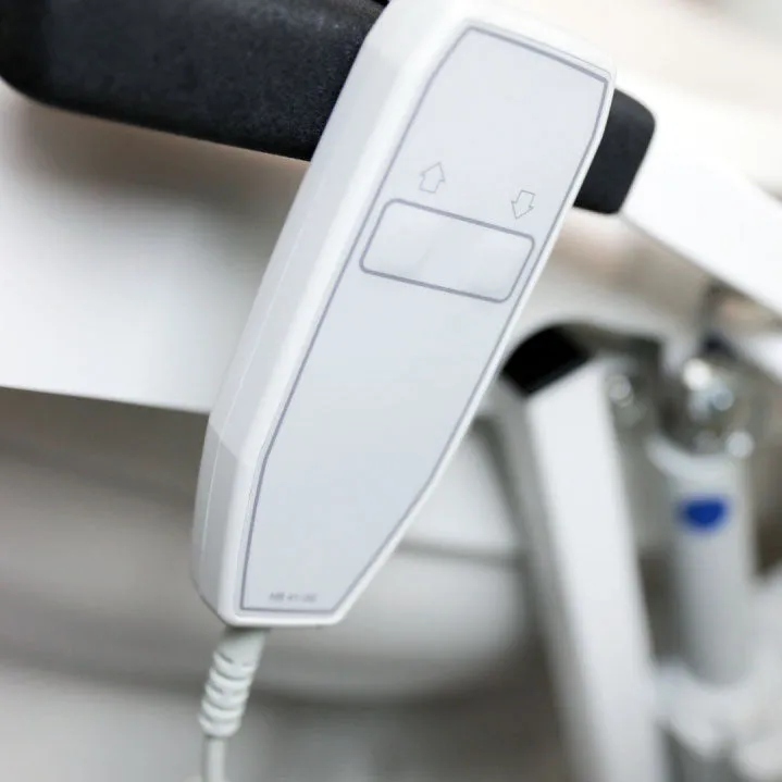 EZ-ACCESS Tilt Toilet Seat Lift Singe Motor, Elongated Seat
