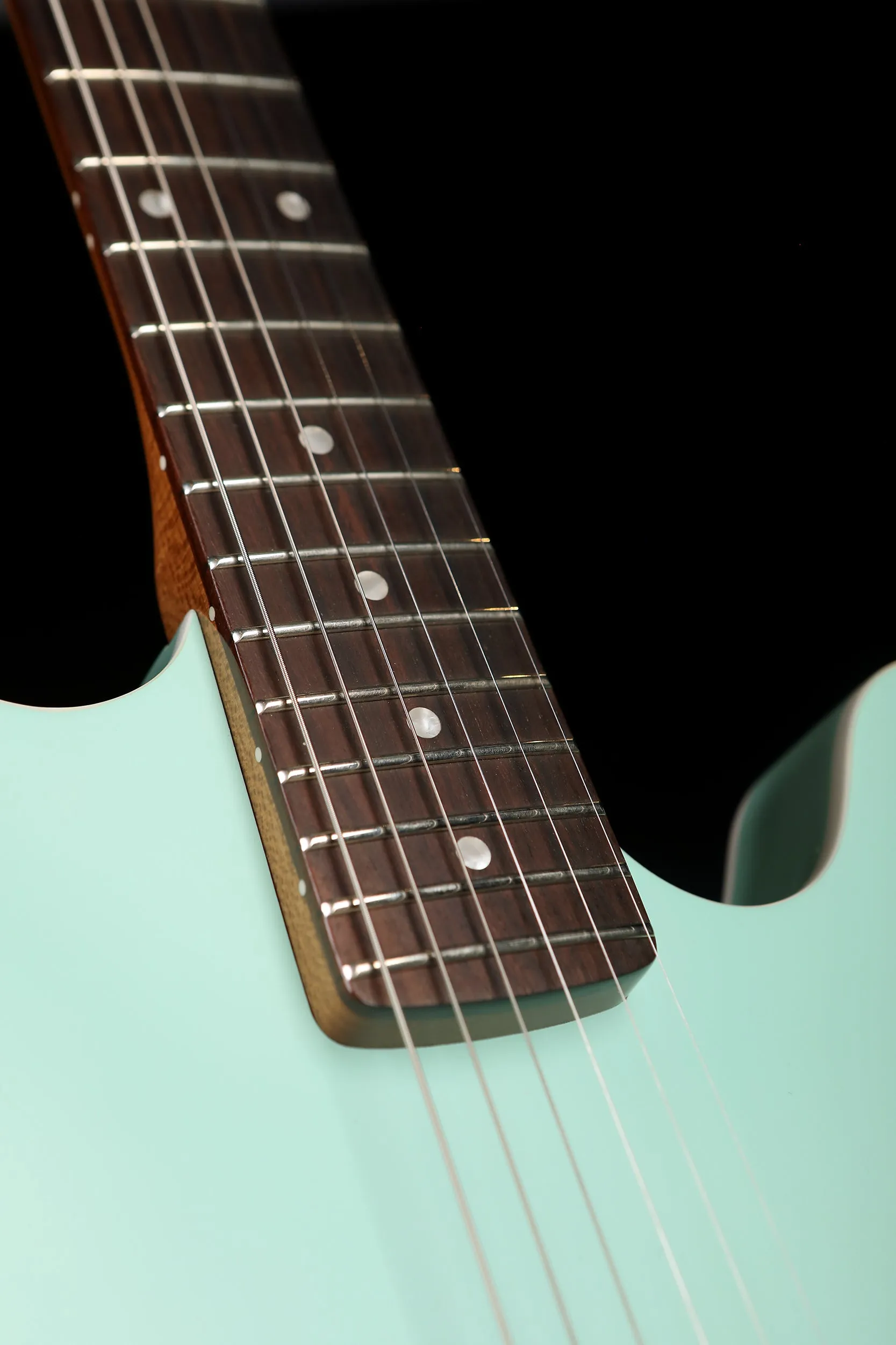 Fender Tom DeLonge Starcaster 'Satin Surf Green' Electric Guitar