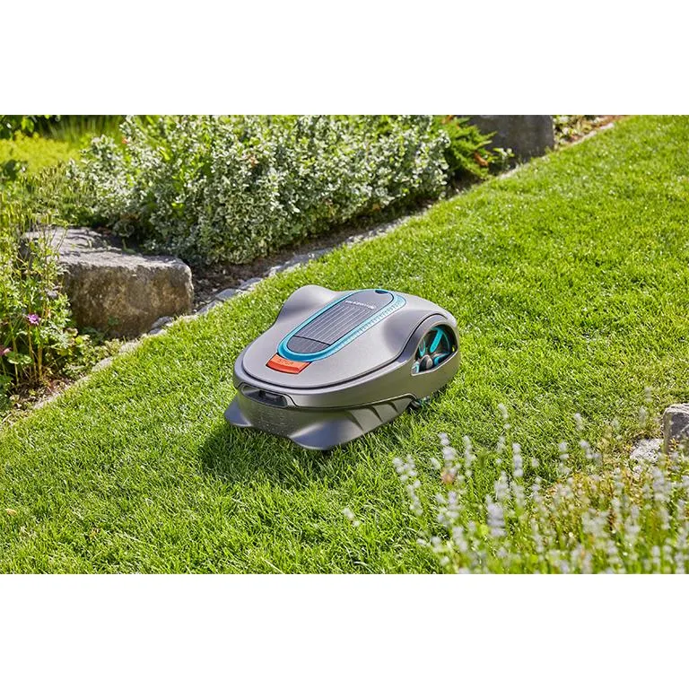 GARDENA Robotic Lawnmower SILENO Life 750   FREE Garage