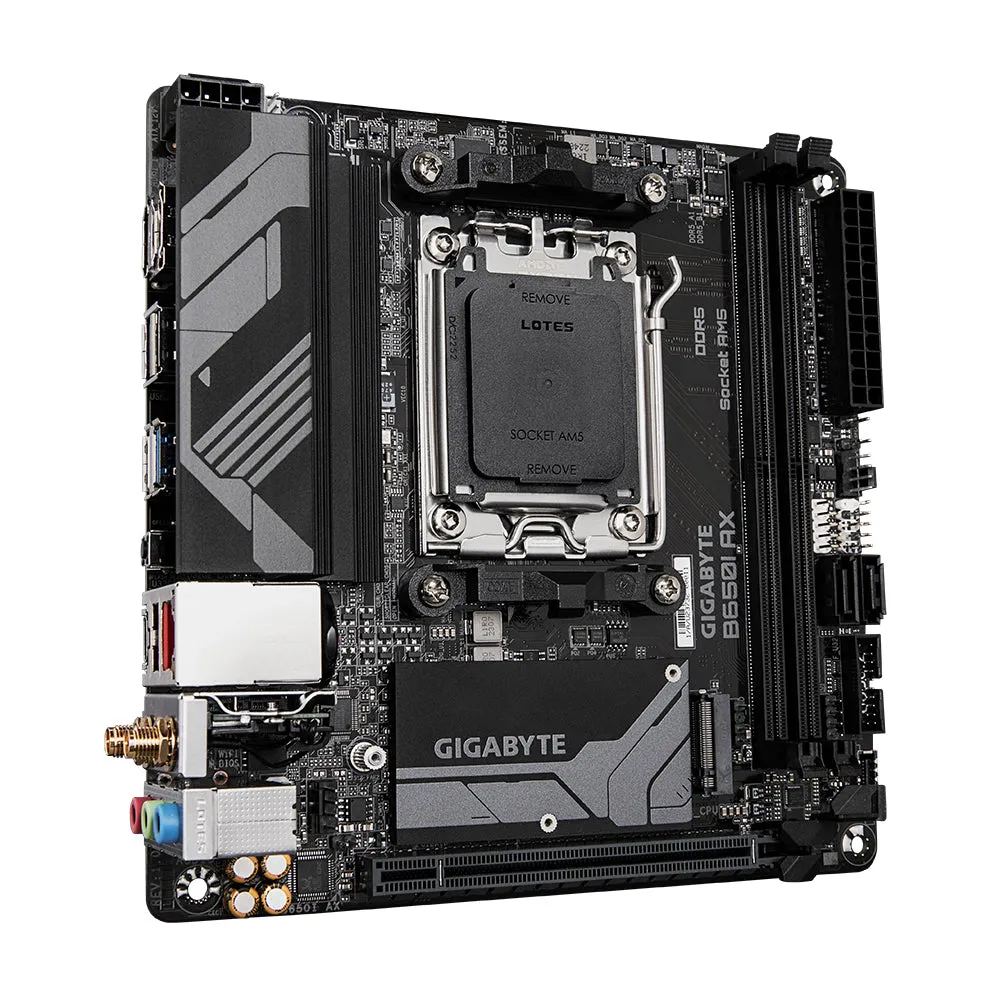 Gigabyte B650i Ax - 1.0 - Motherboard - Mini Itx - Socket Am5 - Amd B650