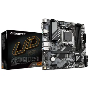 Gigabyte Mainboard A620m Ds3h - 1.0 - Micro Atx - Socket Am5 - Amd A620