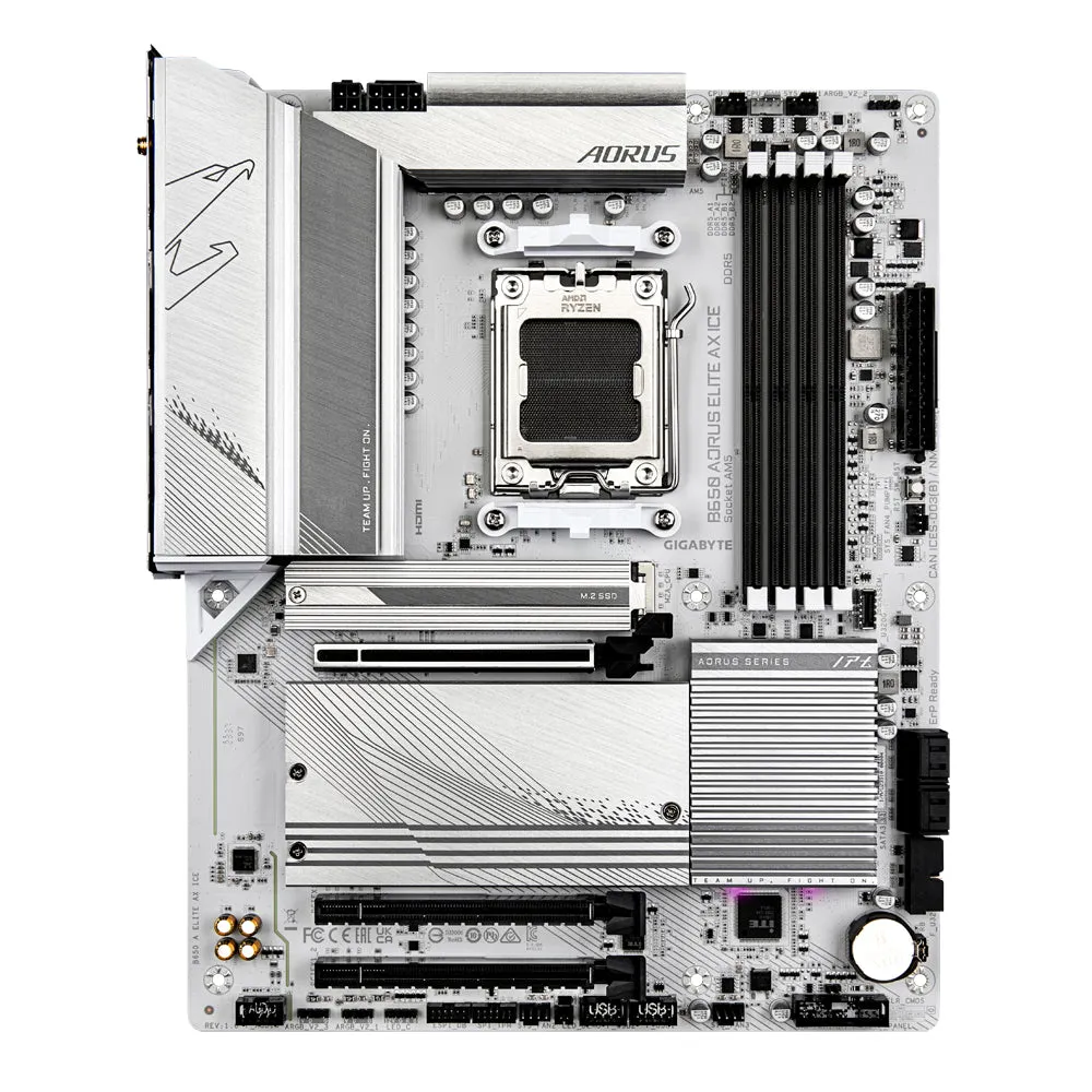Gigabyte Mainboard B650 Aorus Elite Ax Ice - Atx - Socket Am5 - Amd B650