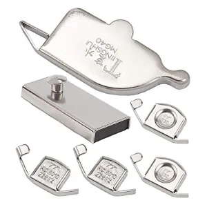 GORGECRAFT 6 Pieces Magnetic Seam Guide Seam Gauge Guide for Most Sewing Machines Foot Parts Accessories (G20S,G30,MG1,MG40)