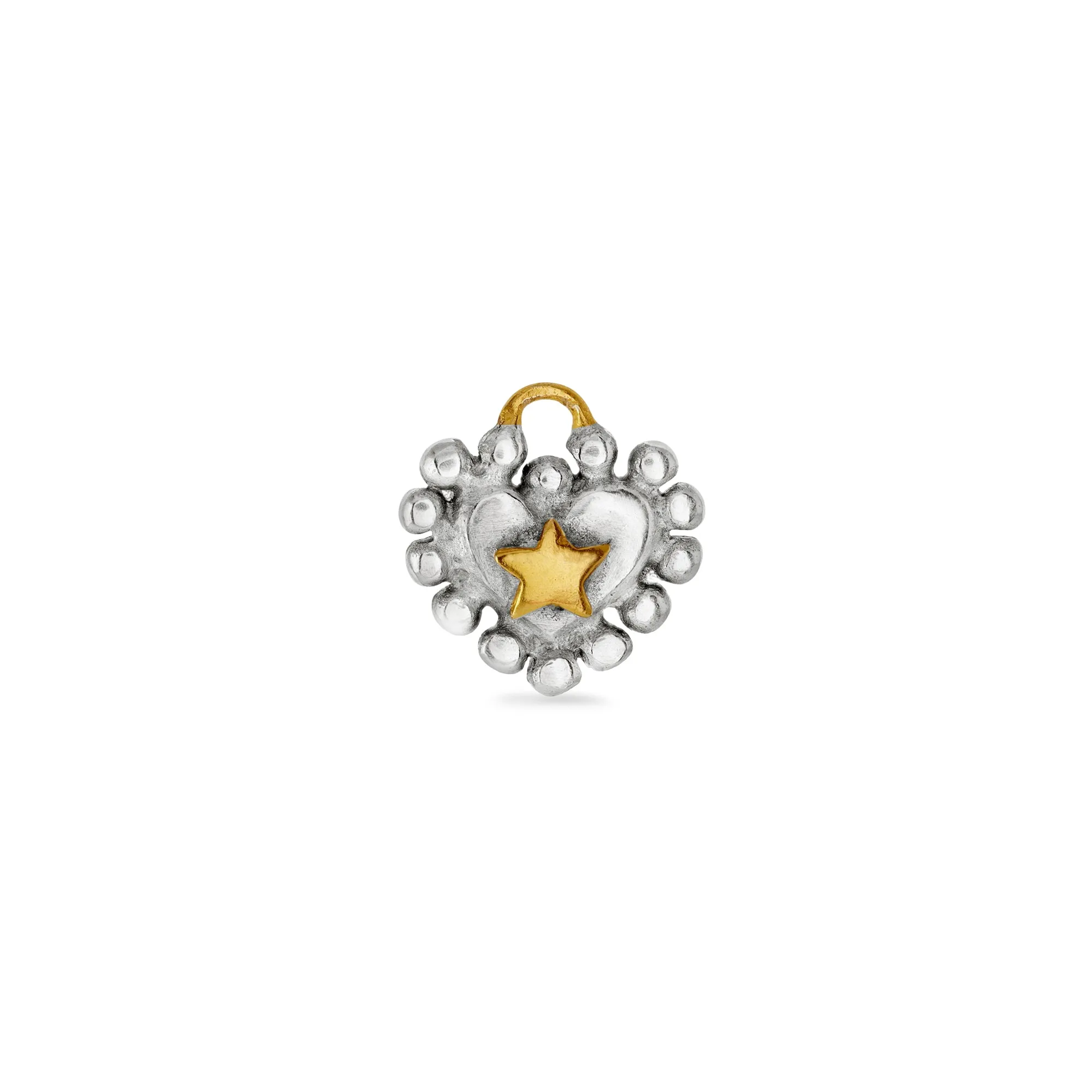 Halo Heart Charm