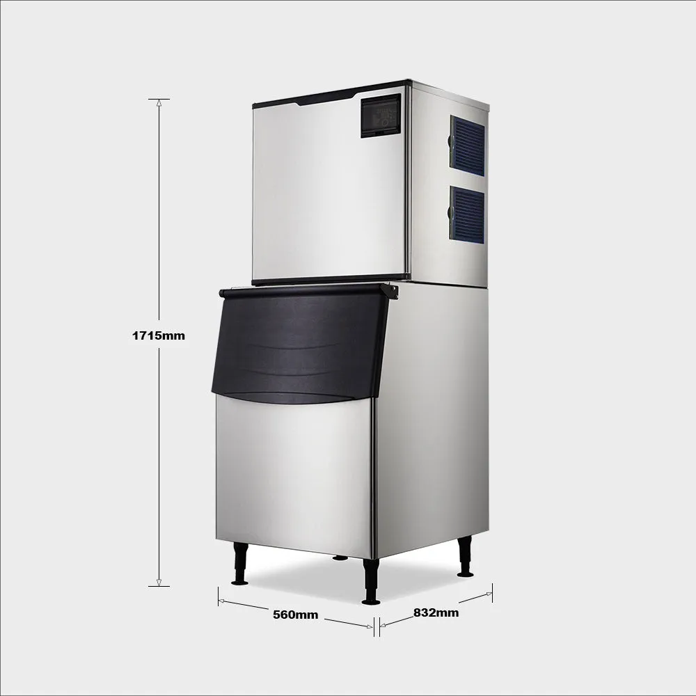 Hamoki Commercial Ice Maker Machine 159kg Output / 125 kg Storage - 281007