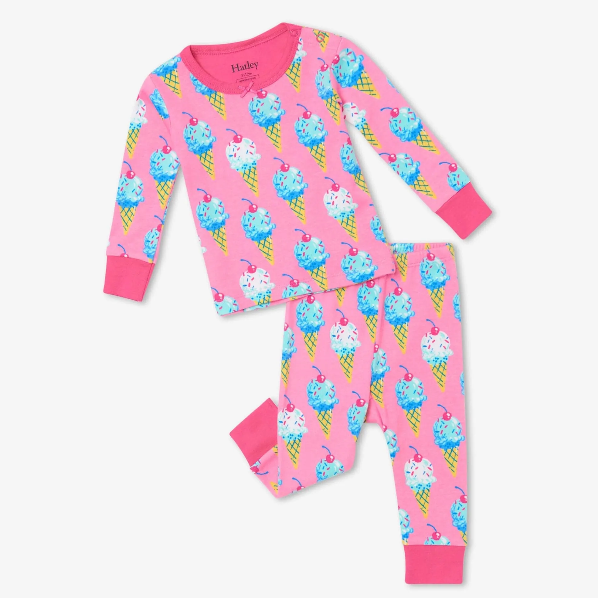 Hatley 'Ice Cream Cones' PJ Set