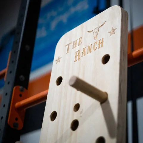 Hippy Chippy - Climbing Peg Boards - 240 x 30 x 4cm [MADE TO ORDER]