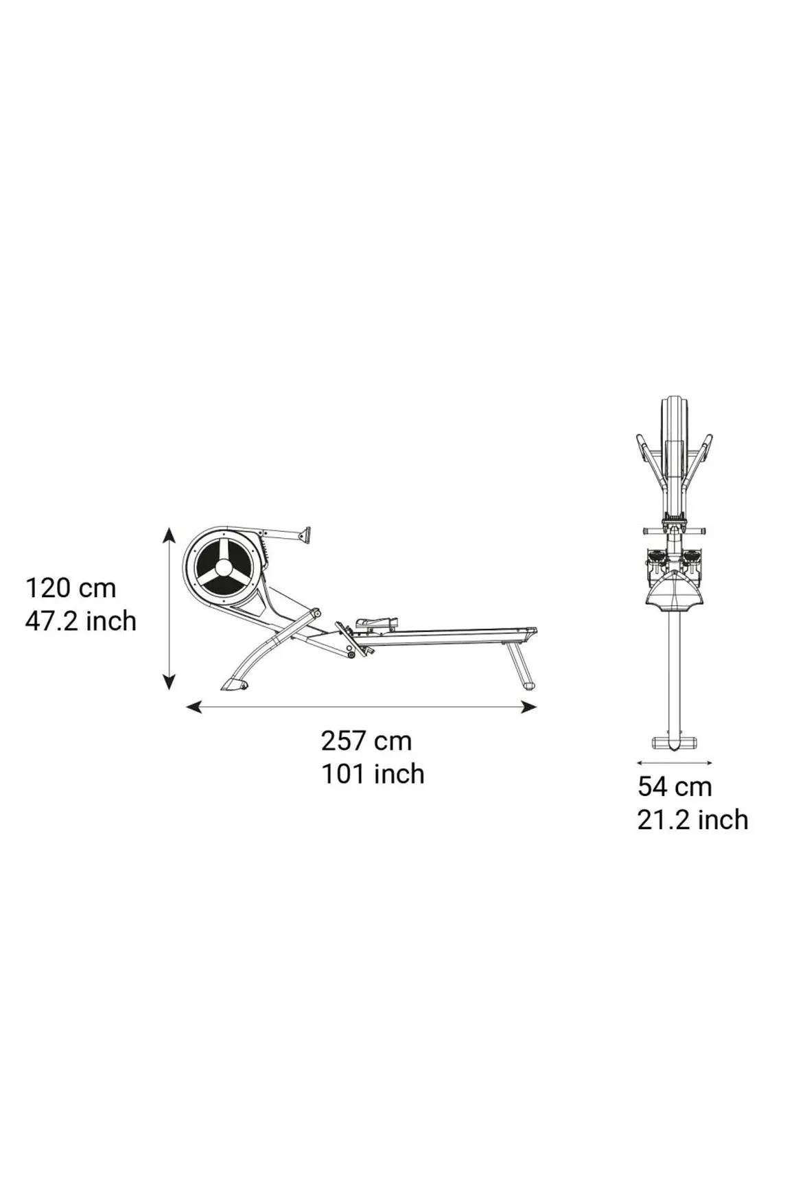 Impetus Commercial Air Mag Rower KIA6800AM