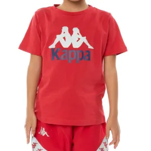 Kappa Kids-Authentic Dris Reflective Tee-Red Blue Reflective