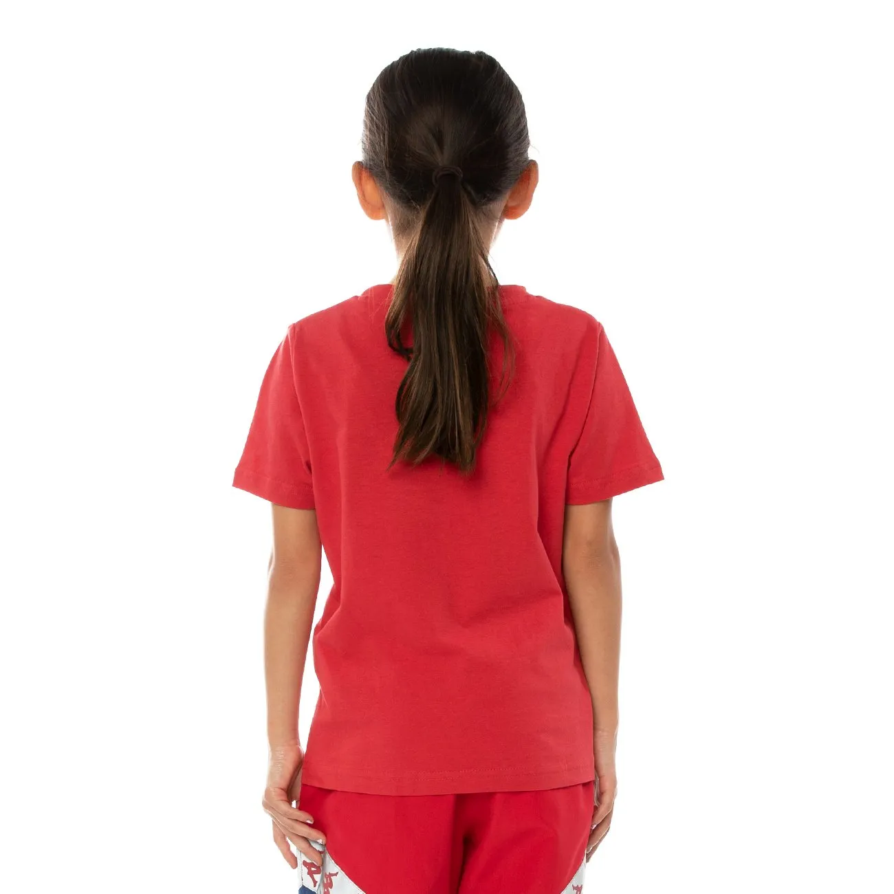 Kappa Kids-Authentic Dris Reflective Tee-Red Blue Reflective