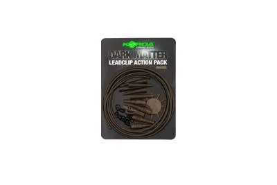Korda Dark Matter Leadclip Action Pack