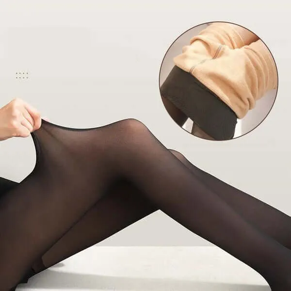 Meia-Calça Thermal com Tecido Pelúcia Aveludada